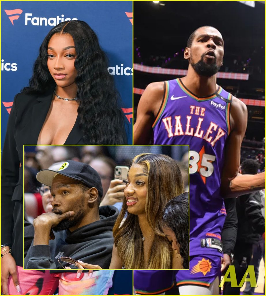 Kevin Durant’s two-word response sparks Angel Reese romance rumors after claims basketball stars were dating