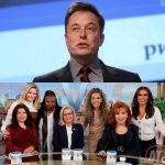THRILLING: Elon Musk Called for a Boycott of The View, Labeling It “A Meeting Place for Ignorant Women.” The Entire Cast Responded Fiercely Immediately After…