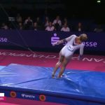 Gymnast Lorette Charpy Suffers a Shocking Injury Just Moments After Completing Her Final Routine!