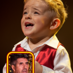 Simon Cowell started crying, The boy sang such a song that Simon couldnt speak, He went up to the stage to kiss the boy