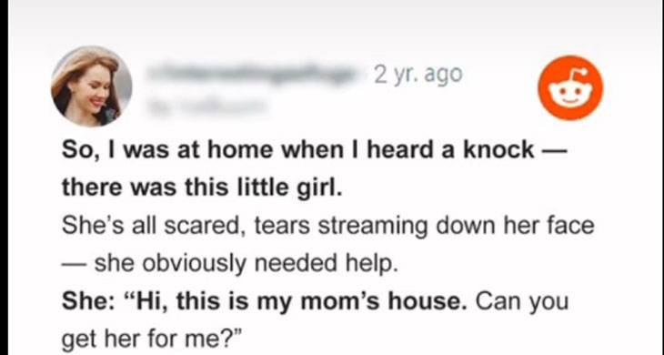 Woman Opens Her Door and Sees Crying Little Girl………… Best today story