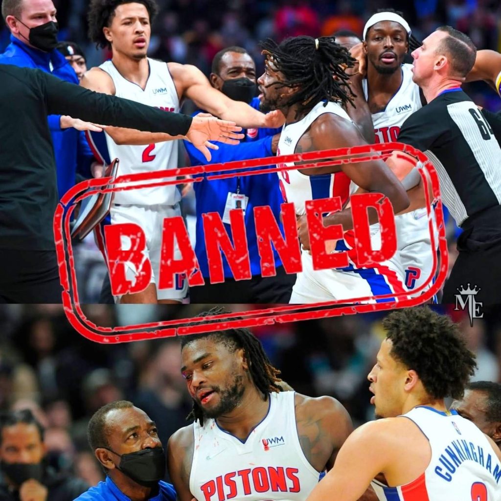 BREAKING: Detroit Pistons forward Isaiah Stewart has been banned from the NBA 🚨
