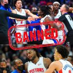 BREAKING: Detroit Pistons forward Isaiah Stewart has been banned from the NBA 🚨