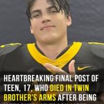Teen athlete Austin Metcalf’s final post is heartbreaking Tributes are pouring in after the death of 17-year-old Texas student Austin Metcalf, who passed away after being stabbed at a track and field event.