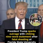 Trump’s statement after fatal FSU shooting sparks outrage