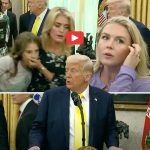 President Trump has to stop live speech as he rushed from podium after ‘medical emergency’