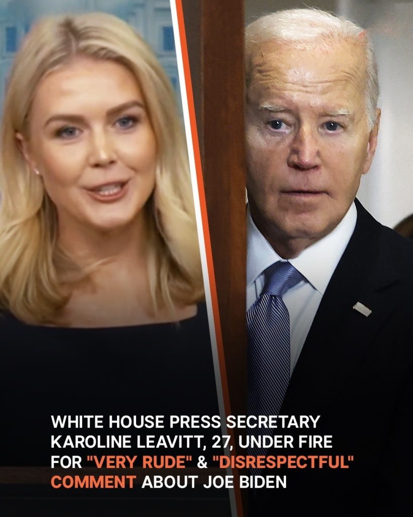 Press Secretary Karoline Leavitt Reacts to Former President Joe Biden’s…