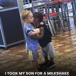 My son taught me more than I had taught him when we went out for milkshakes.