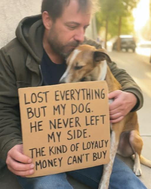 “I SLEPT UNDER A BRIDGE—BUT MY DOG KEPT ME WARM AND SANE”