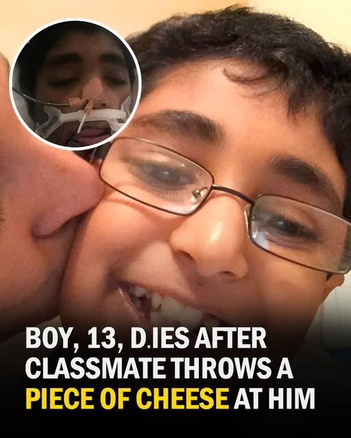 Boy, 13, Dies After Classmate Throws Piece Of Cheese At Him