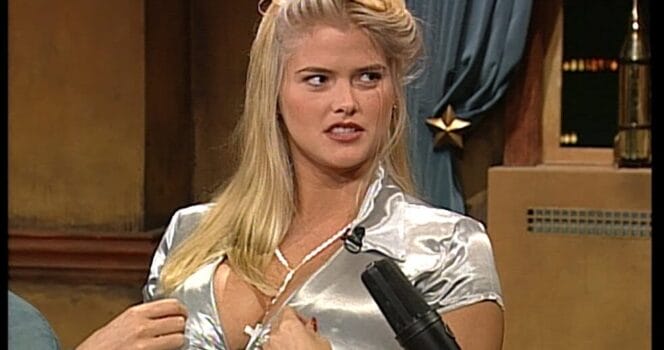 Anna Nicole Smith’s embarrassing incident on Late Night with Conan O’Brien