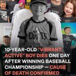 10-Year-Old Boy Dies Day After Baseball Victory