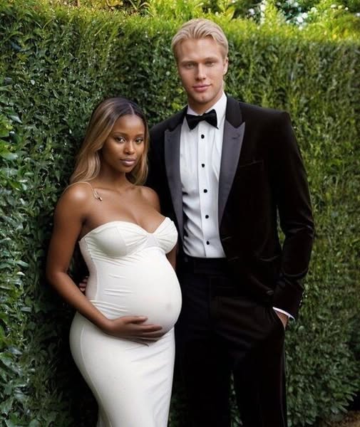 The dark-skinned model got married to a blue-eyed blonde: Now they have incredibly beautiful children