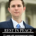 21-year-old congressional intern shot dead