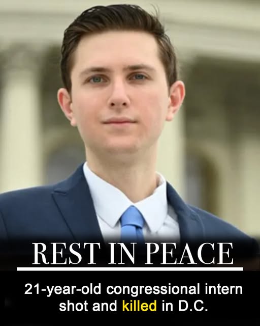 21-year-old congressional intern shot dead