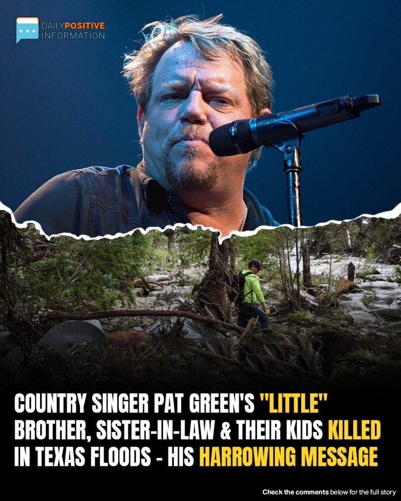 Country Star Pat Green Reveals Devastating Personal Loss In Texas Flood Tragedy