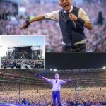 He’s 74, Drenched in Sweat, and Refusing to Slow Down— Bruce Springsteen Didn’t Just Play Croke Park, He Set It on Fire. For three unstoppable hours, The Boss unleashed a musical storm—“The River,” “Born to Run,” *“Rainy Night in Soho”—*each song delivered not as a memory, but as a rebirth. His voice roared like thunder, his boots pounded like war drums, and 80,000 fans clutched their hearts, realizing they weren’t just at a concert… They were inside history. Tears fell. Voices cracked. And when Bruce refused to say goodbye, one thing became clear: Legends don’t retire—they ignite