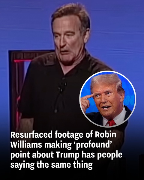 Vintage footage of Robin Williams making a powerful point about Trump goes viral