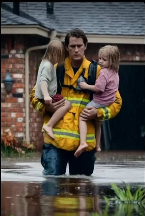 He Carried Both My Kids Out Of The Fl00dâBut Refused To Tell Me His Name