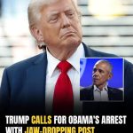 Trump Shares Shocking AI Video of Obama Arrest, Internet Erupts with Speculation and Outrage