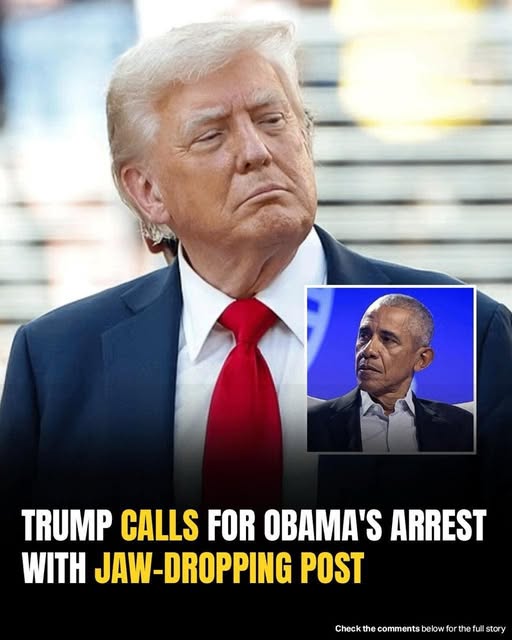 Trump Shares Shocking AI Video of Obama Arrest, Internet Erupts with Speculation and Outrage