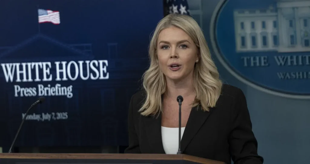 Leavitt Tells Reporters Trump Has Been Much More Accessible Than Biden