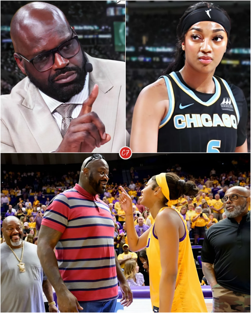 Breaking News: Shaquille O’Neal EXPLODES in Controversy—Calls Angel Reese an ‘Idiot’ Live, Igniting Social Media Fury