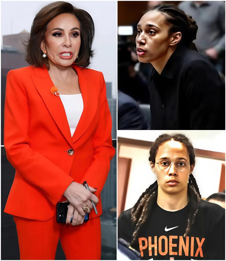 THE ROOM WENT DEAD SILENT â AFTER JEANINE PIRRO HEARD THE âSENSITIVE TRUTHâ ABOUT BRITTNEY GRINERâS GENDER.