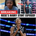 Angel Reese HILARIOUS REACTION After FAKE INJURY EXPOSED! She’s No Caitlin Clark!