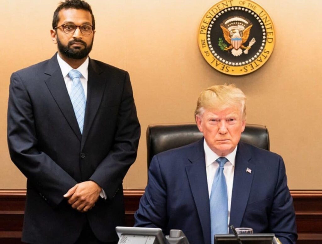 Kash Patel Announces