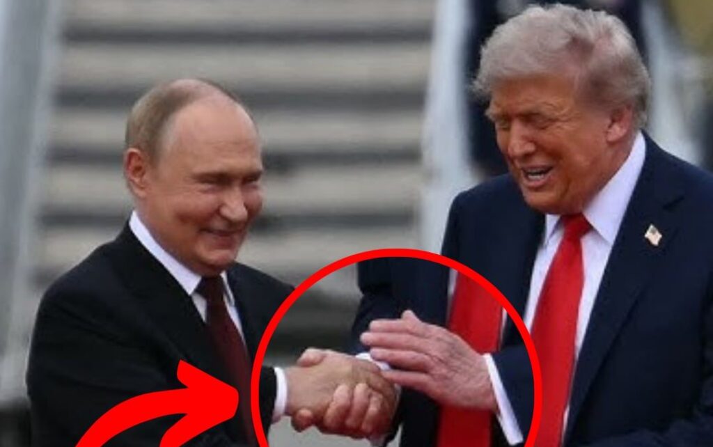 What Trump’s Handshake With Putin Really Said — And Why It Changed Mid-Grip