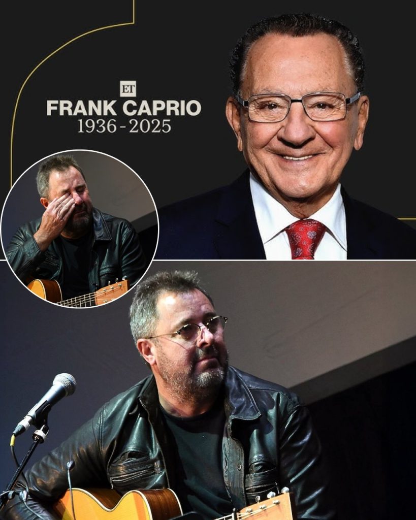 It happened just two hours ago in Providence, Rhode Island, at what began as a routine country music event. Vince Gill walked on stage, guitar slung over his shoulder, ready to sing the classics everyone had come to hear. But then, with the microphone trembling in his hands, he stopped the show cold. The news had just reached him — Judge Frank Caprio, the man the world knew as the kindest judge in America, was gone. The crowd gasped.