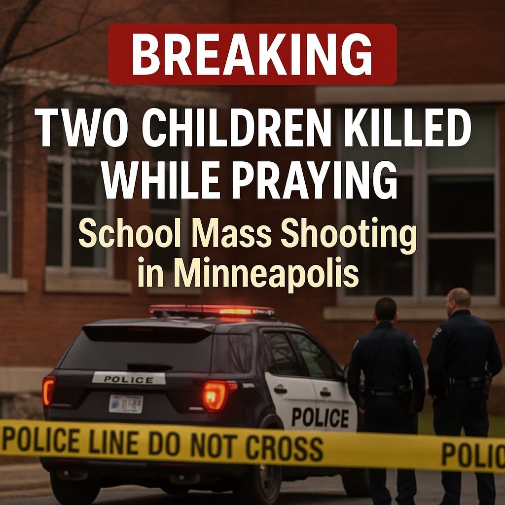 BREAKING: Two Children Killed While Praying in Minneapolis School Mass Shooting