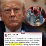 🚨BREAKING: Trump calls for death penalty for suspect in Charlotte light rail stabbing.