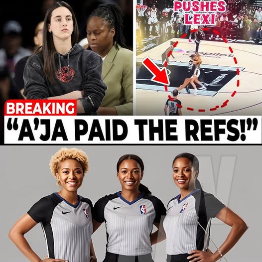 Caitlin Clark FURIOUS After A’Ja Wilson DIRTY PLAYS – WNBA Referees CAN’T STOP Indiana Fever!