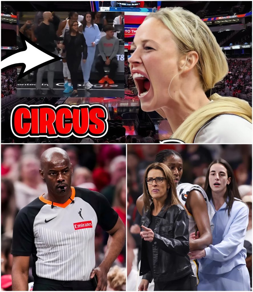 Indiana Fever Playoff Collapse Sparks Controversy Over Missed Calls — Player’s Confrontation With Officials Raises League-Wide Alarm