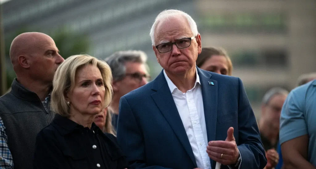 Gov. Walz Responds Amid Reports Of Shooting At Catholic School