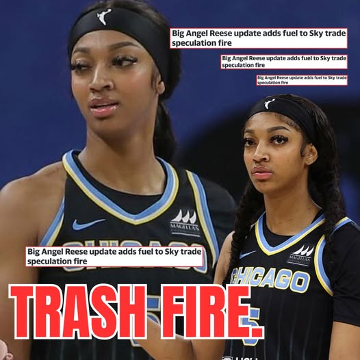 “Angel Reese TRADE FRENZY IGNITES—Chicago Sky DESCENDS Into TRASH FIRE After Management’s DISASTROUS Decision!”
