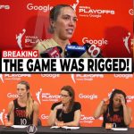 Lexie Hull BREAKS SILENCE As CORRUPT WNBA Referees RIG Game 5 Indiana Fever Loss To Aces