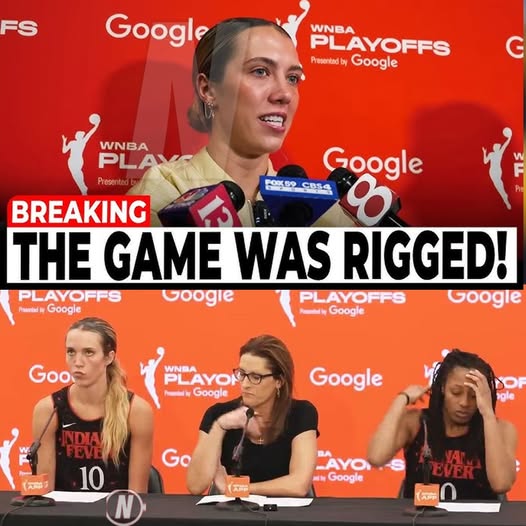 Lexie Hull BREAKS SILENCE As CORRUPT WNBA Referees RIG Game 5 Indiana Fever Loss To Aces