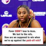 OH MY GOD! Aliyah Boston Explode Over Foul Call in Game 5, Requesting For An Investigation