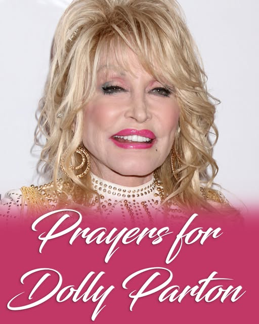With heavy hearts… 💔 Dolly Parton needs our prayers and support