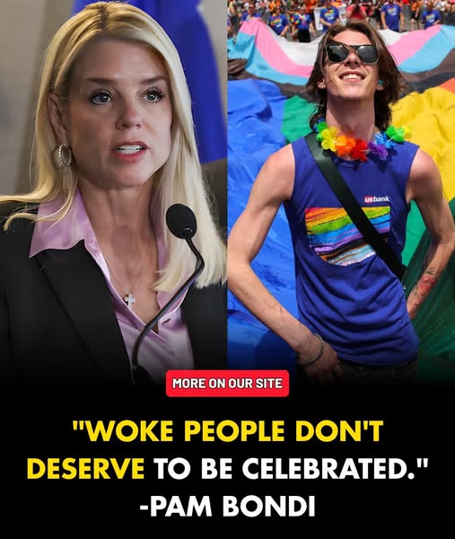 🚨 “Tensions Explode On Air: Pam Bondi Refuses to Host Pride Month — ‘WOKE People Don’t Deserve to Be Celebrated,’ She Says, Leaving the Studio in Stunned Silence”