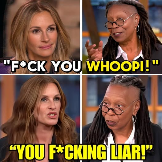 Julia Roberts STORMS Off The View After Heated Argument With Whoopi Goldberg
