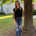 A mother took this photo of her daughter in the backyard and uploaded it to Facebook. But when she looked closer at the picture, she was terrified and froze. Here’s what they noticed in the picture: – Check the comments