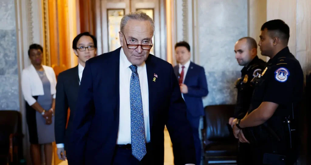 Dems Reject Schumer, Join Republicans To Give Trump Another Win