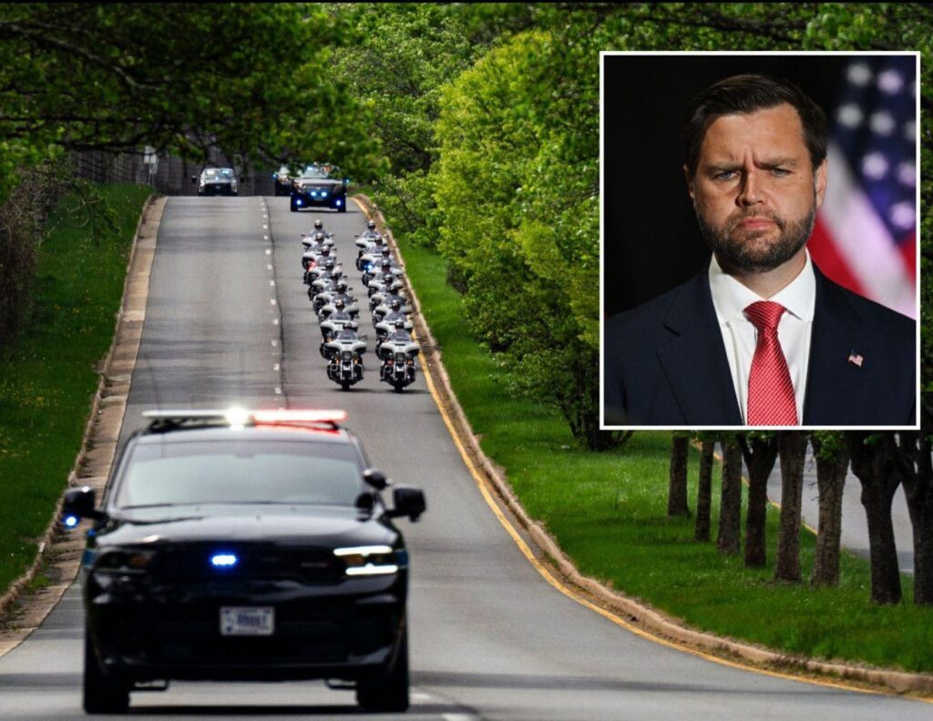 Police Officer In Critical Condition After Crash Hits VP Vance’s Motorcade