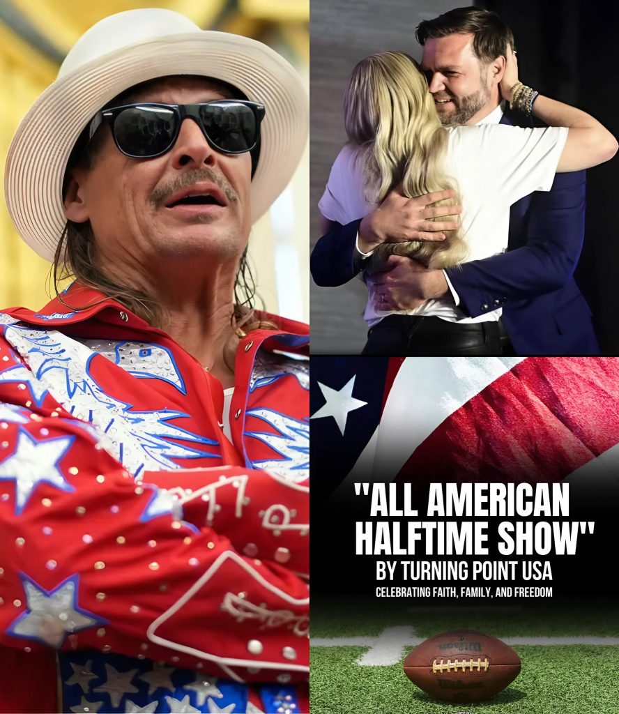 BREAKING: Kid Rock’s All-American Halftime Show with Turning Point USA is officially SOLD OUT! Patriotic crowds flooded ticket lines while fans chanted, “Keep the soul, skip the Bunny!” The message to the NFL? Loud and clear America’s choosing guitars over