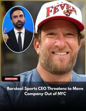 Dave Portnoy blasts Mamdani’s win, says he might take Barstool out of New York City.