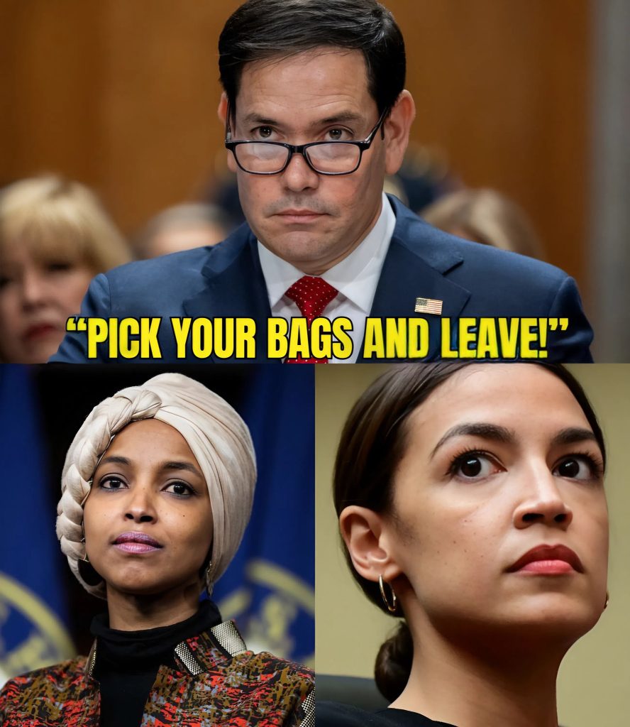 BREAKING NEWS: During the Senate hearing on immigration reform, Marco Rubio suddenly exploded after the statements of Ilhan Omar and AOC.